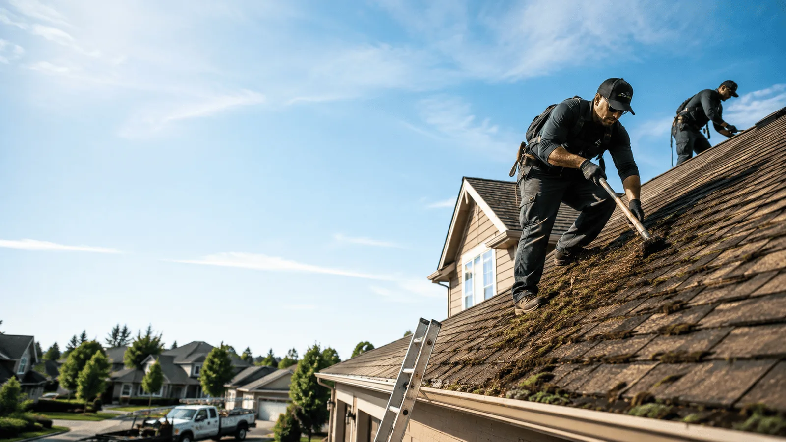 Roof Moss Removal in Bellevue, NE near me